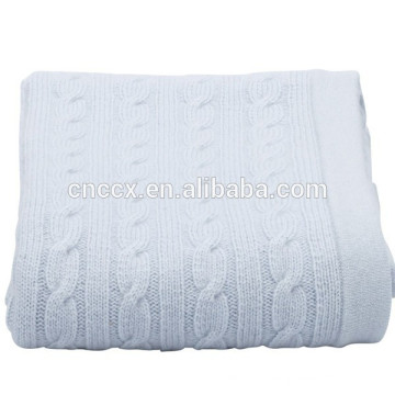 15BLT1012 couvertures de tricot de cachemire de câble pour bébés